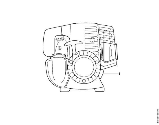 Motores universales (KM) KM 90 R Níºmero de máquinaÂ  de la marca Stihl